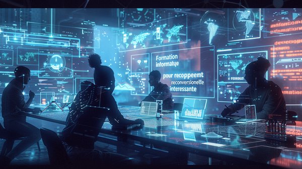 Formation informatique développement et réseaux : pour une reconversion professionnelle intéressante